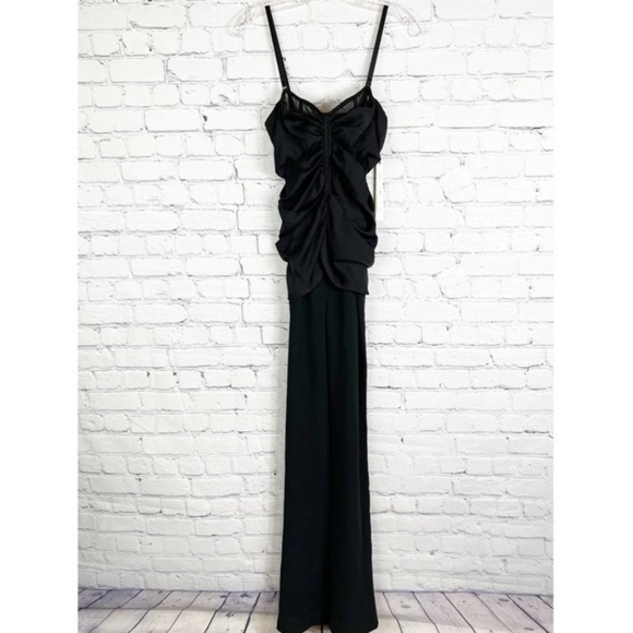 JONATHAN SIMKHAI NWT Ruched Strapless Jumpsuit 0 - Picture 3 of 16